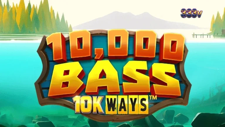 Tampilan layar permainan slot 10,000 Big Bass 10K Ways dengan enam gulungan